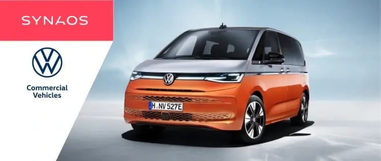 SYNAOS and Volkswagen Commercial Vehicles – electric van on display