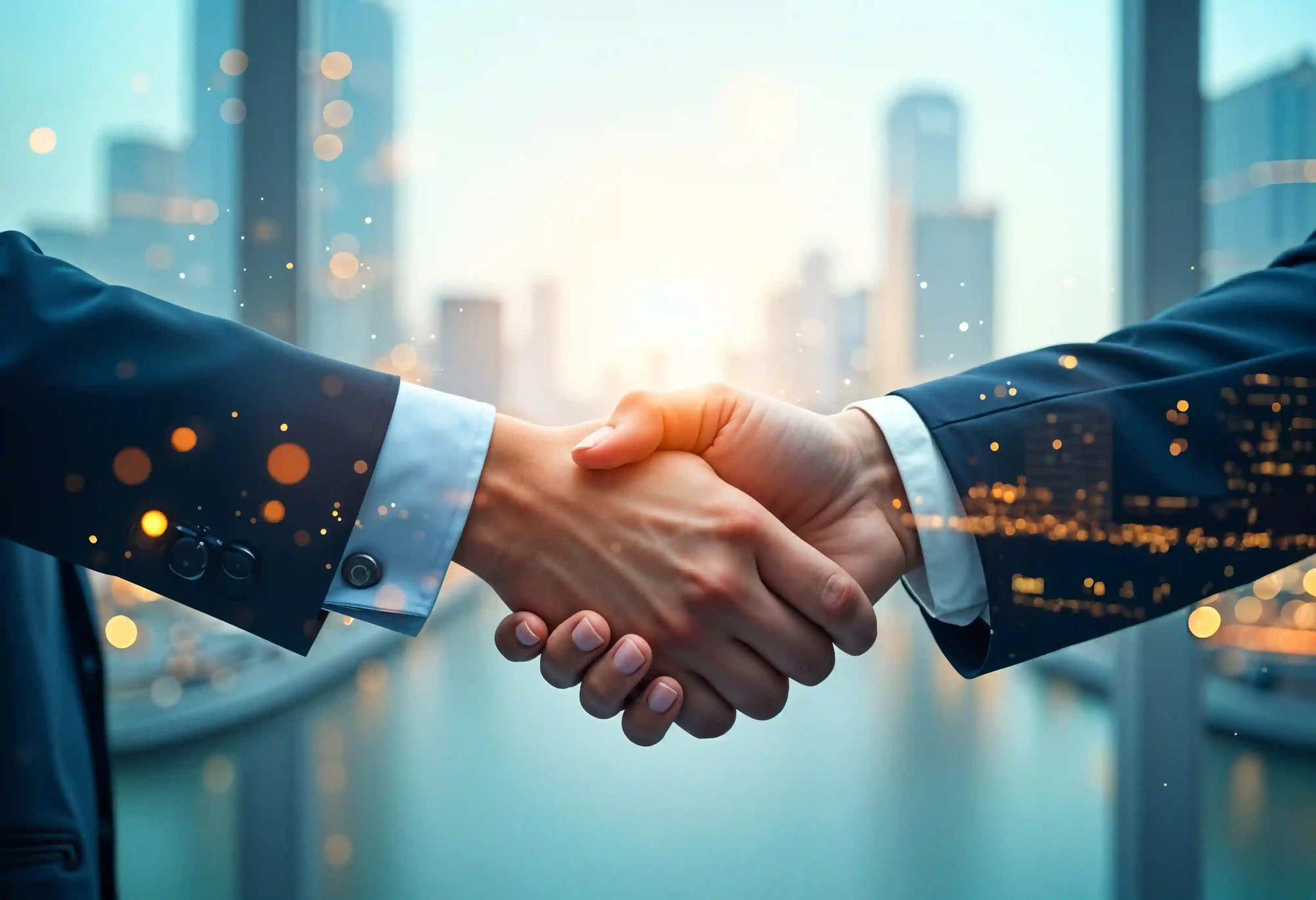 future visions business technology concept 